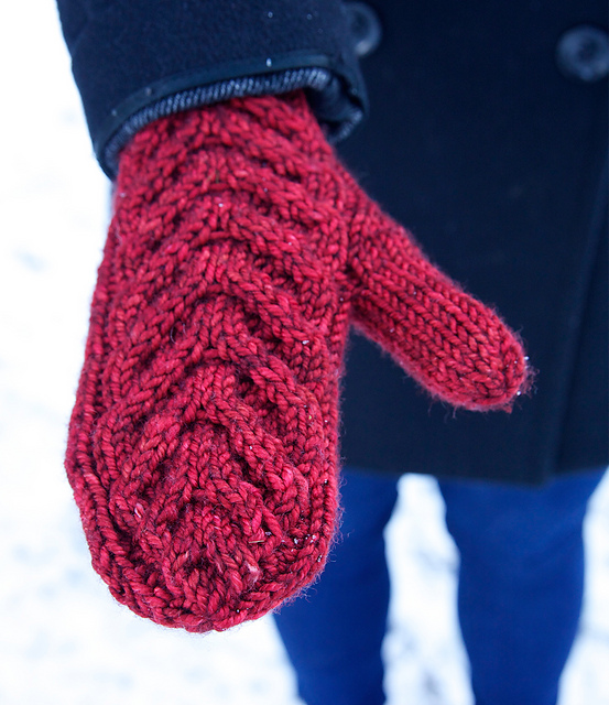 Antler Mittens